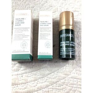 Biossance Squalane *Vitamin C Dark Spot Serum*3 items-10ml NWB*10ml NWOB*4ml NWB